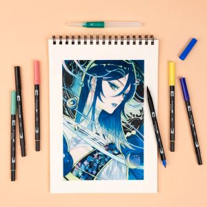 Set de 6 feutres Tombow ABT - Moon - édition limitée