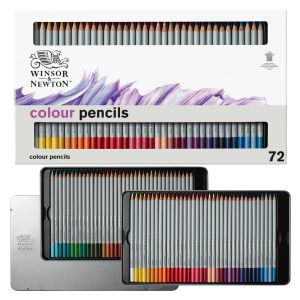 Boîte 72 crayons de couleurs - Winsor & Newton