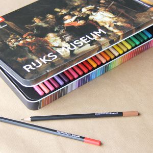 Assortiment 50 crayons de couleurs - Ronde de nuit - Bruynzeel