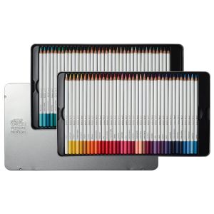 Assortiment 72 crayons de couleurs aquarellables - Winsor & Newton