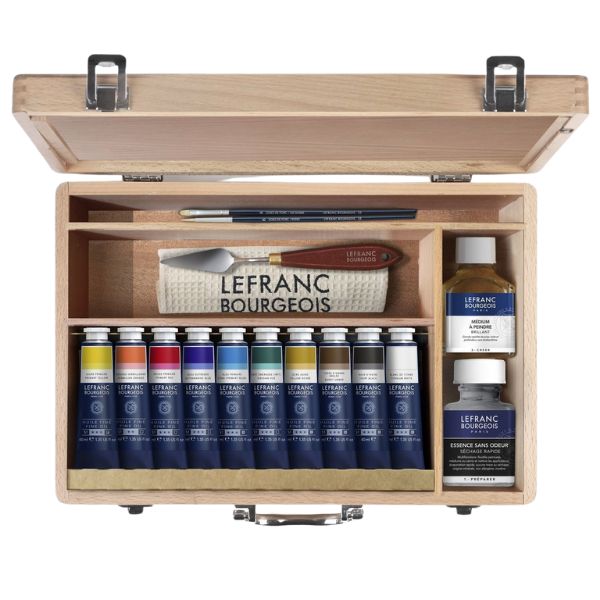 Coffret Deluxe huile fine Deluxe Lefranc Bourgeois