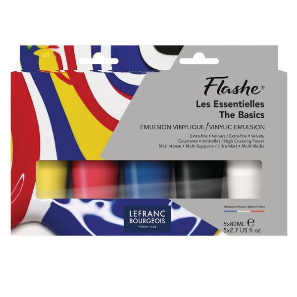 Set couleurs primaires Flash - Lefranc Bourgeois