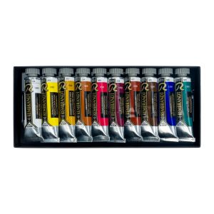 Set de 10 tubes de peinture Huile extra fine Rembrandt - Portrait