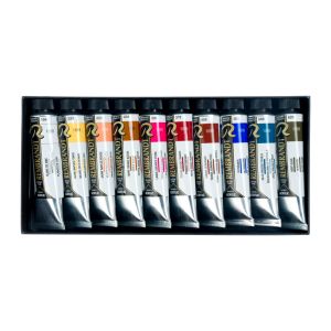 Assortiment de 10 tubes de peinture acrylique extra fine Rembrandt - Portrait