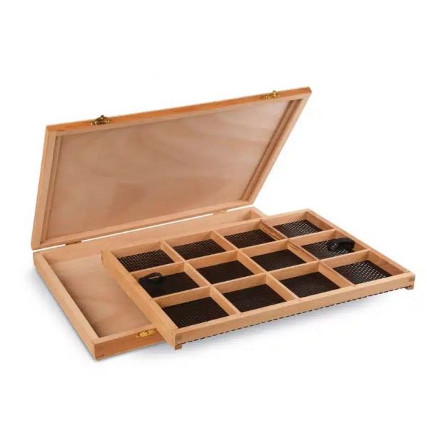 Coffret bois de rangement pour 72 pastels