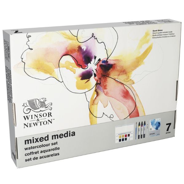 Coffret aquarelle mix média - Winsor & Newton