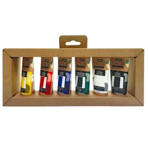 Peinture acrylique Origin de Pebeo - Set 6 tubes 60ml