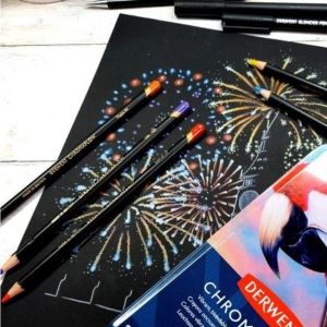 Set de 150 crayons Chromaflow - Boite métal Derwent