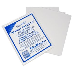 Masterson recharge papier acrylique pour palette humide Handy Sta-wet