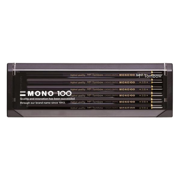 Coffret 12 crayons graphite Mono 100 - Tombow