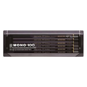 Coffret 12 crayons graphite Mono 100 - Tombow