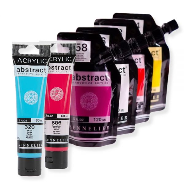 Acrylique Abstract Sennelier 60ml et 120ml 