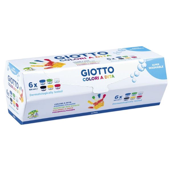 Coffret gouache aux doigts - Giotto