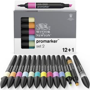 Set de 12 promarkers + blender offert  - Set n°2