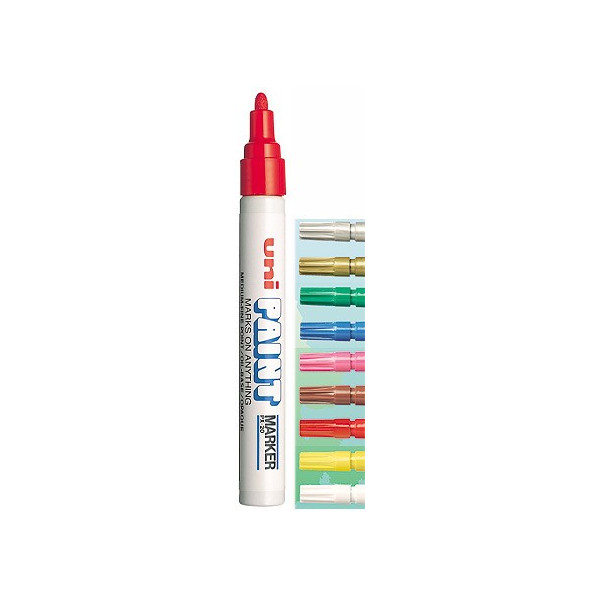 STAEDTLER Marqueur acrylique paint marker Lumocolor, blanc