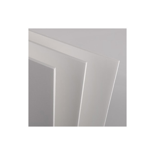 Canson C205154202 - Feuille Carton Plume® 50x65 5mm, blanc