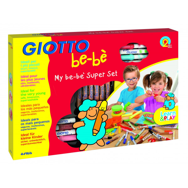 Set Coloriage et modelage 'Giotto - Be-bé' My First Numbers - La Fourmi  creative