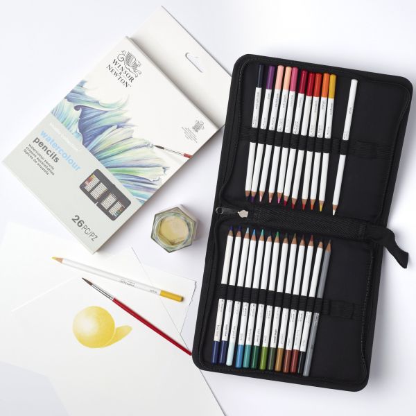 Crayons aquarelles et Carnet coton - Atelier du Crayon