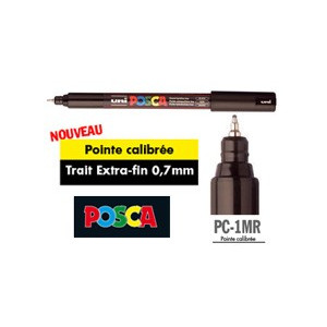 POSCA PC-1MR, marqueur pointe calibrée. Trait extra fin : 0,7 mm
