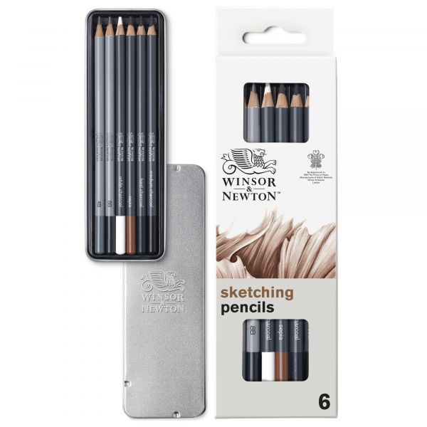 Boîte de 12 crayons de couleur - Winsor & Newton - Creastore