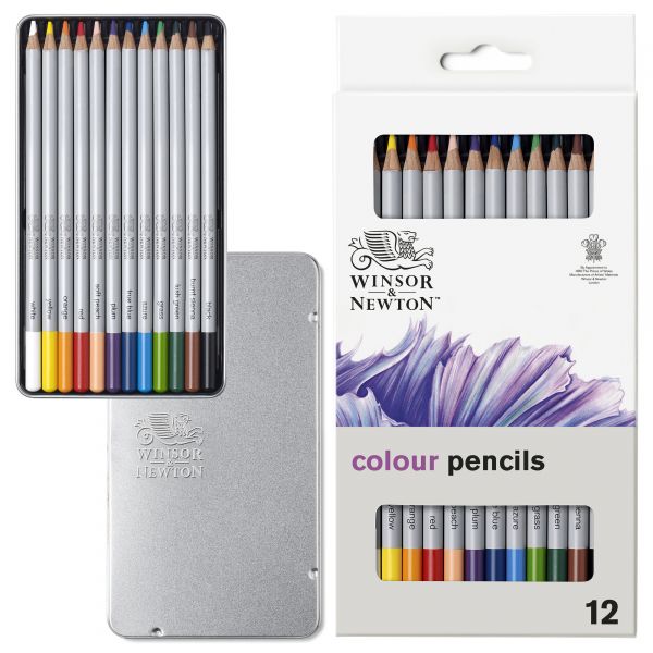 Dww-lot De 12 Crayons Craie De Couleur Sans Poussire Avec Porte
