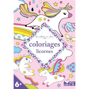 Coloriages licornes - Livre