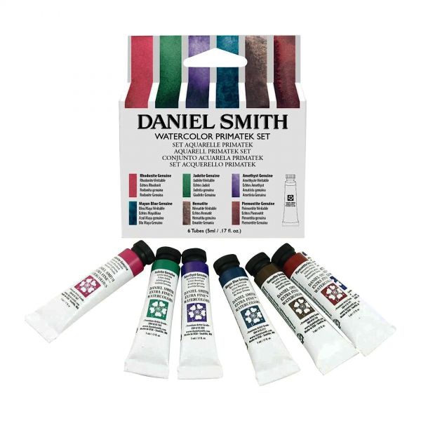 Set aquarelle extra-fine Daniel Smith - Couleurs lumineuses - Forte pigmentation  -Primatek