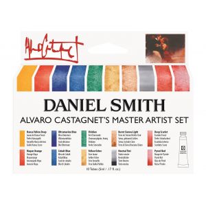 Set aquarelle extra-fine Daniel Smith - 10 couleurs lumineuses - Granuleuses - Alvaro Castanet's