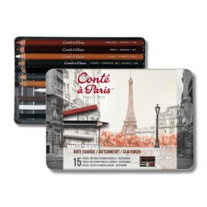 Boîte esquisse - Conté à Paris