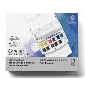 Set de voyage extérieur Cotman - Idéal pour artistes nomades - Winsor & Newton