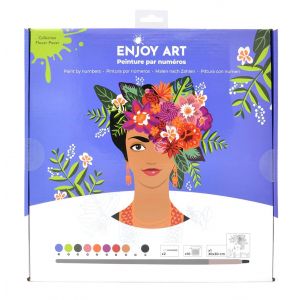 Peinture par numéros - Flower Power - Frida - Enjoy Art