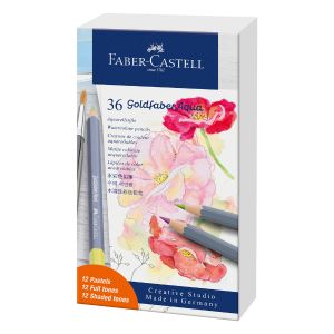 Set de 36 crayons aquarellables Goldfaber - Faber-Castell