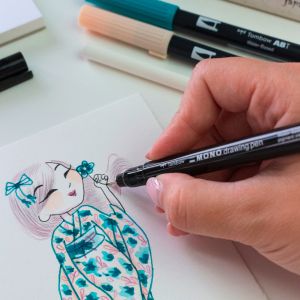 Set de dessin Miss Kimono Tombow