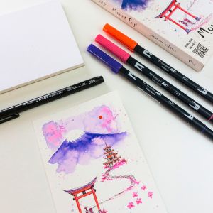 Kit artistique Tombow Mont Fuji