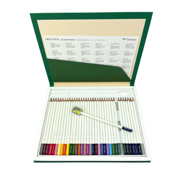 Coffret 36 crayons de couleur Irojiten