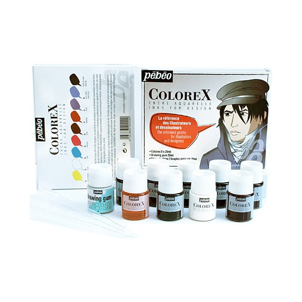 Kit Colorex, encre aquarelle - Creastore